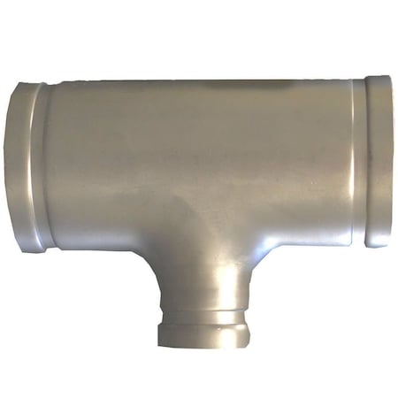 Industrial Choice Groove Tee Reducer 12x12x6 Sch 10 SS316 GV-T-R-12x12x6-S10S6-F